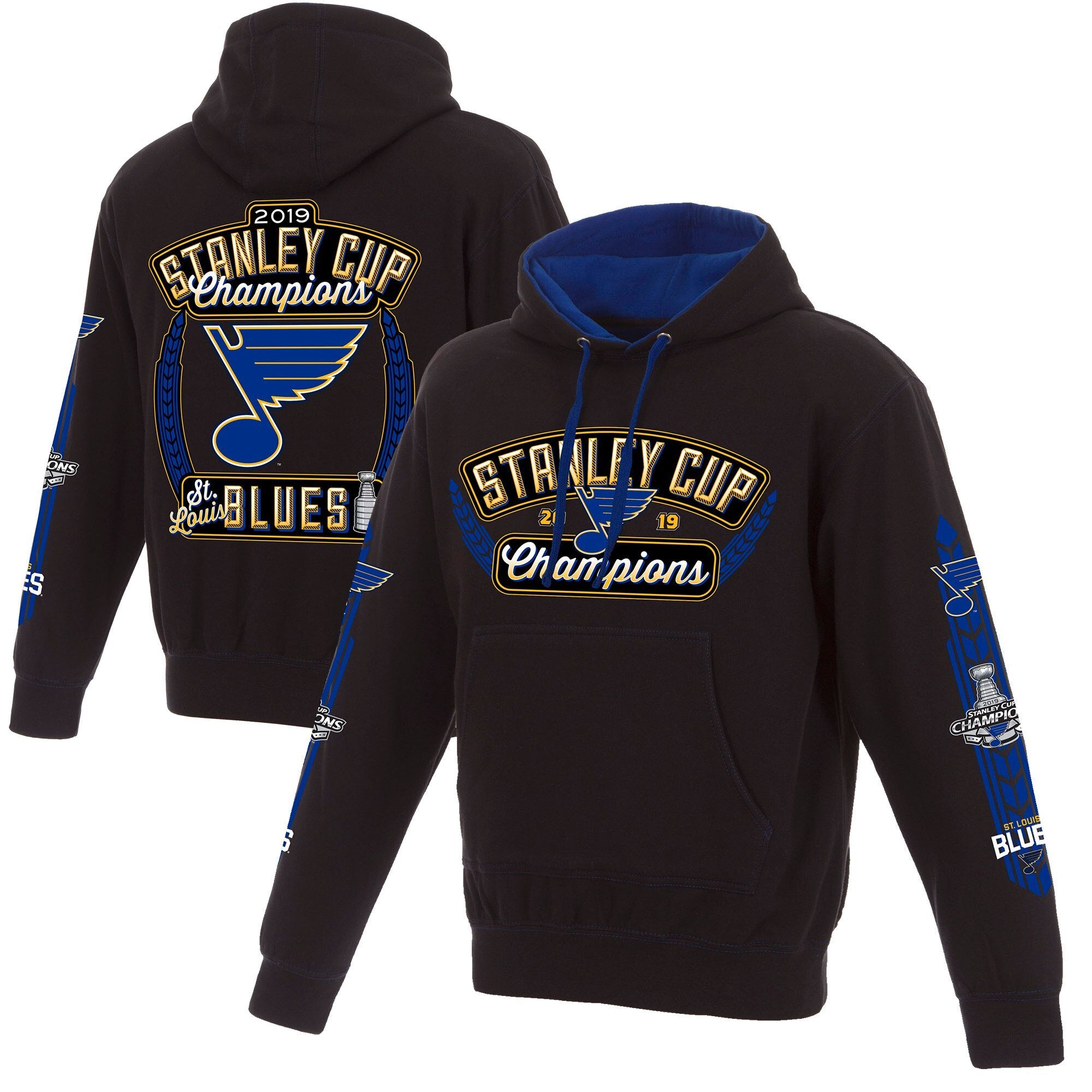 Lids St. Louis Blues Fanatics Branded Iconic Ultimate Champion Full-Zip  Hoodie - Heathered Blue