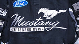 Ford Mustang Twill Jacket - Black - J.H. Sports Jackets