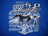 Mustang 5.0 T-Shirt - Royal - JH Design