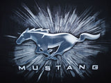 Mustang T-Shirt - Black - JH Design