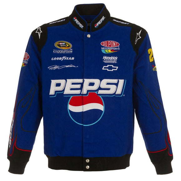 2021 Jeff Gordon Pepsi Jacket - Royal - Limited Edition - J.H. Sports Jackets
