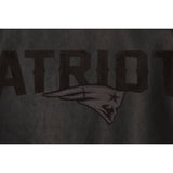 New England Patriots JH Design Tonal Leather Jacket - Black - JH Design