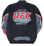 Ufc Ultimate Fighting Championship Twill Jacket - Black - JH Design